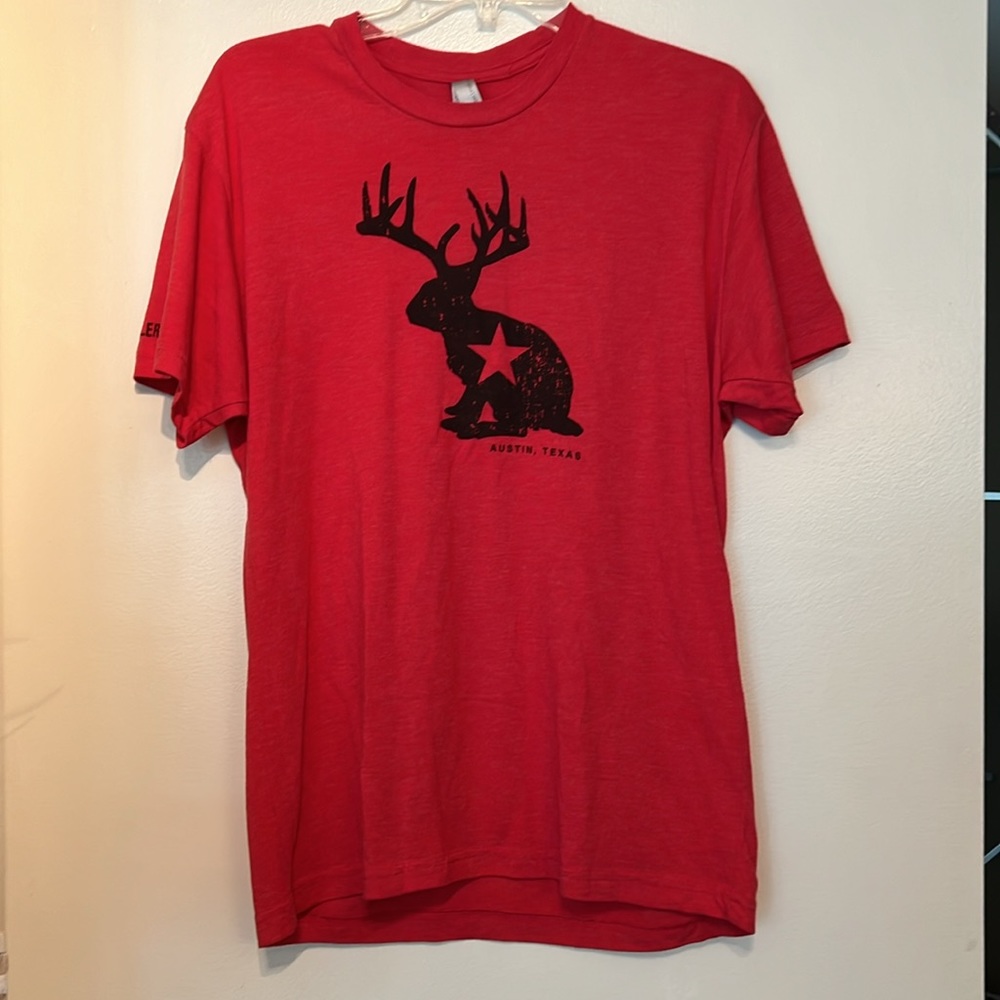 Men’s Tyler’s Austin Jackalope t shirt size MED